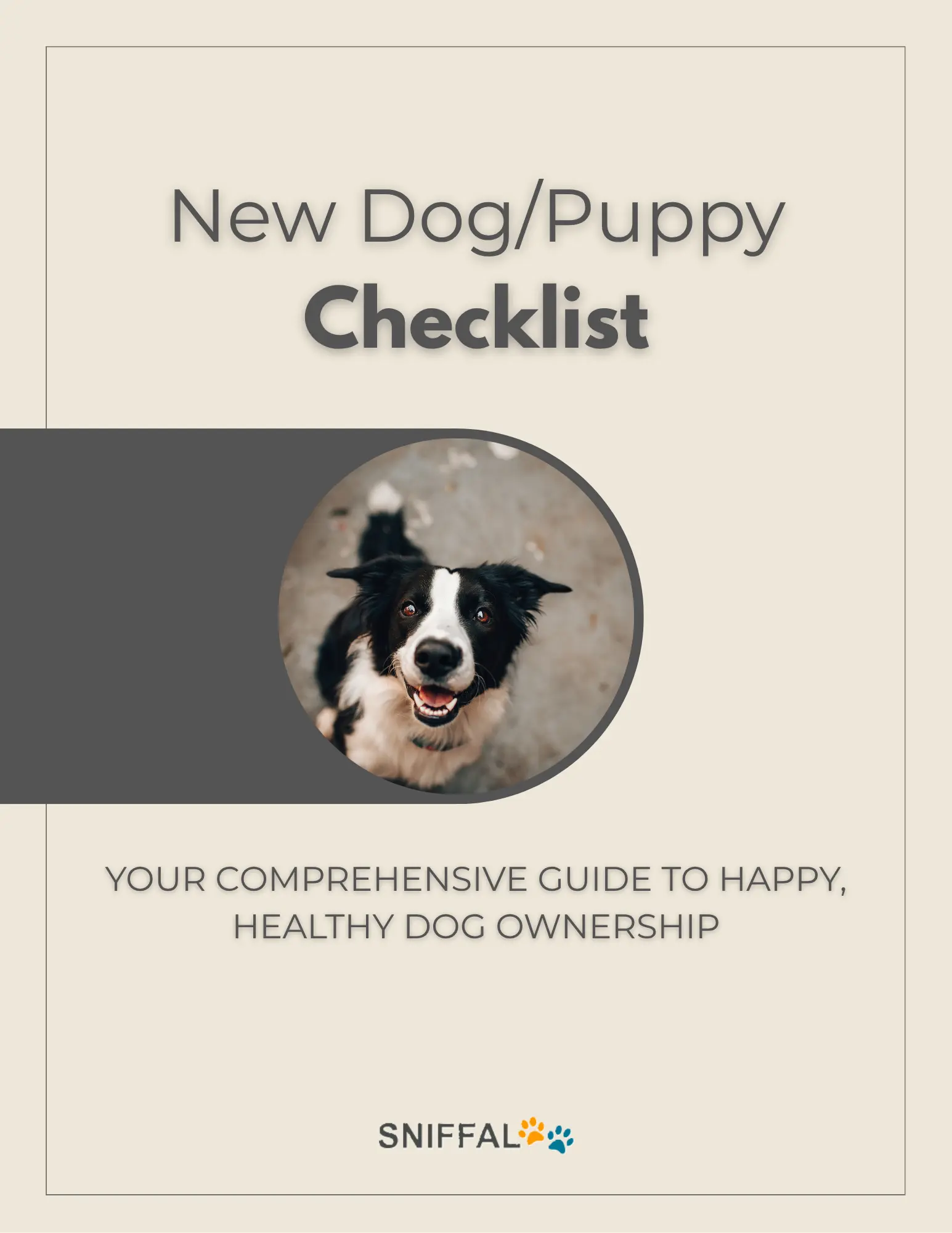 New Dog / Puppy Checklist – article image